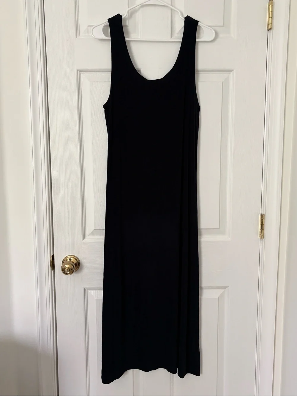 Chico's Black Scoop-Neck Sleeveless Maxi Dress - Picture 2 of 3